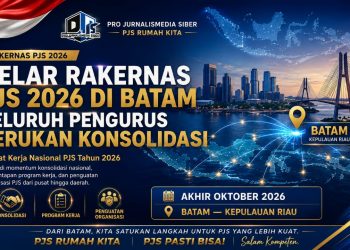 Gelar Rakernas PJS 2026 di Batam, Seluruh Pengurus Serukan Konsolidasi