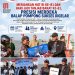 Meriahkan HUT RI ke-81 dan Hari Jadi Tanjab Barat ke-61, Presisi Merdeka Balap Pompong Sukses Digelar