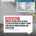 Proyek Peningkatan Jalan Aspal di Desa Teluk Ketapang Disorot, Baru Lima Bulan Sudah Mengalami Keretakan