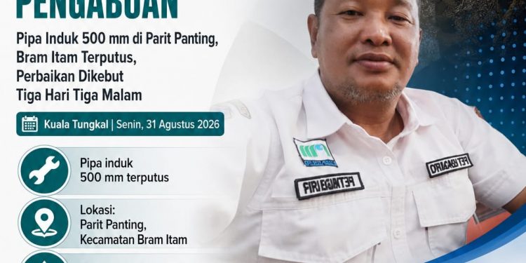 Terkait Macetnya Distribusi Air PDAM, Ini Penjelasan Direktur