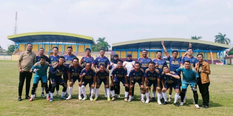 Libas PDAM FC 3 – 0, Setda – DISKAN FC Puncaki Klasemen Grup B OPD CUP Tanjab Barat