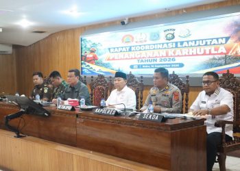 Wabup Katamso Buka Rakor Lanjutan Penanganan Karhutla, Tegaskan Sinergi Semua Pihak