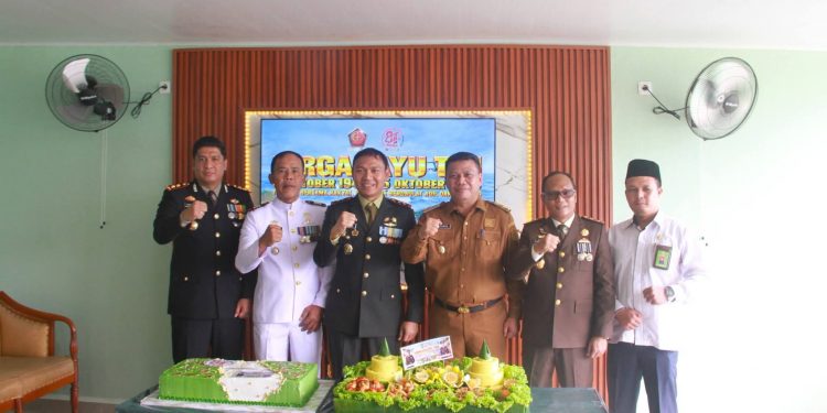 Wabup Katamso Hadiri Upacara HUT TNI ke-81 Tahun