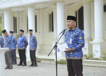 Pimpin Apel Pagi, Sekda Hermansyah Ingatkan PPPK Paruh Waktu: Tahun 2027 Minimal Berpredikat Baik