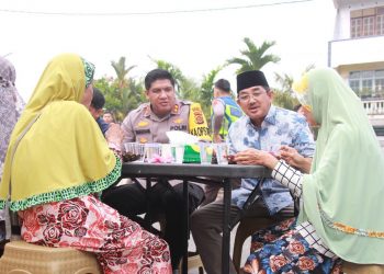 Jumat Berbagi, Bupati Anwar Sadat Sarapan dan Berdialog Langsung Bersama Masyarakat