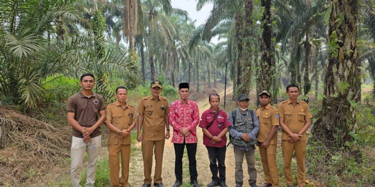 Dudi Purwadi Tinjau langsung Progres Pembangunan Jembatan Desa Tanjung Benanak
