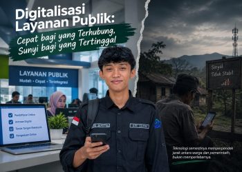 Digitalisasi Publik: Cepat Bagi yang Terhubung, Tertinggal Bagi yang Lain